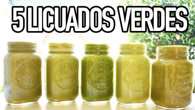 Batidos Verdes: Energ&iacute;a y Salud en tu Desayuno