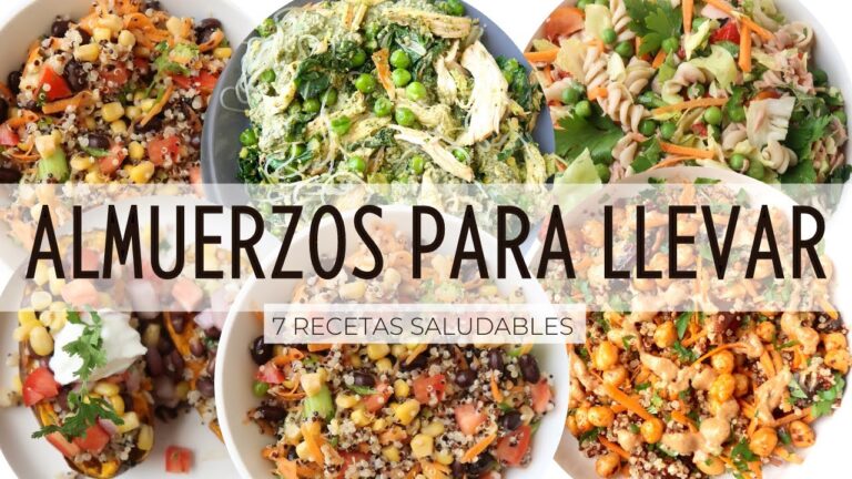 Almuerzos Saludables para Llevar: Ideas Pr&aacute;cticas y Deliciosas