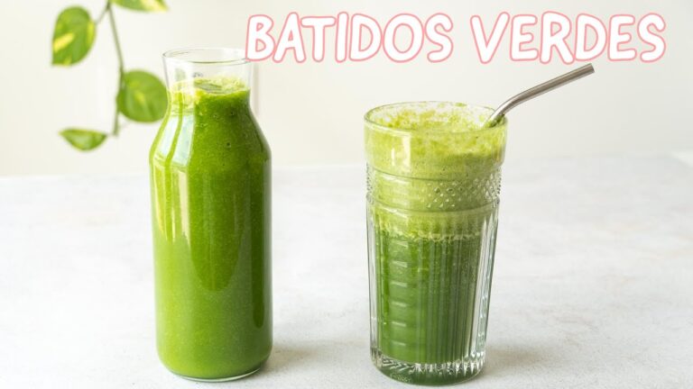 Ingredientes Esenciales para Batidos Verdes Saludables