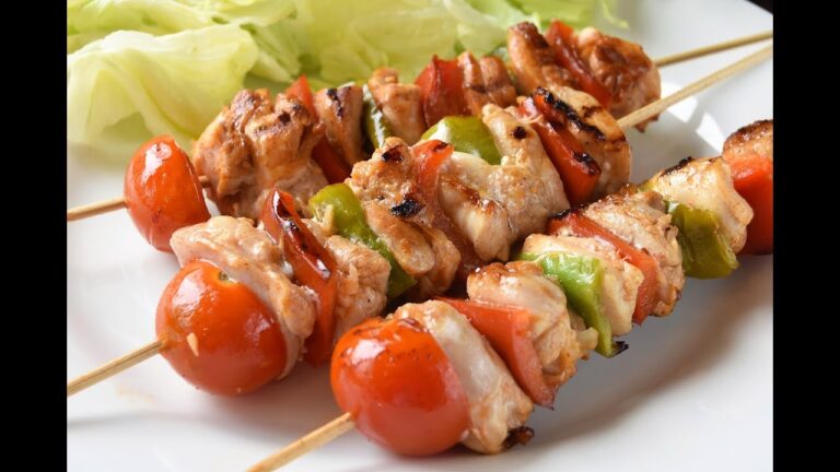 Brochetas de Pollo a la Parrilla: Recetas Saludables y Deliciosas
