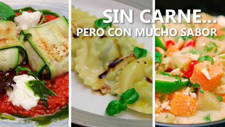 Deliciosos Platillos Vegetarianos con Ingredientes Frescos