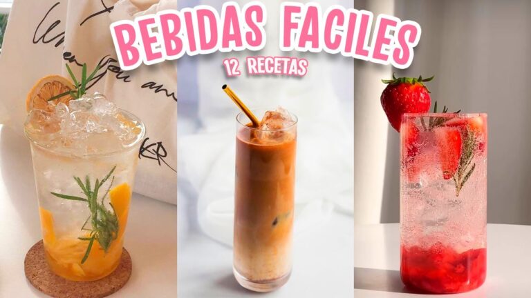 Bebidas Refrescantes: Recetas Saludables y R&aacute;pidas